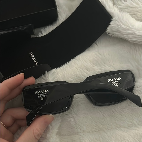 Authentic black Prada PR 17WS sunglasses
